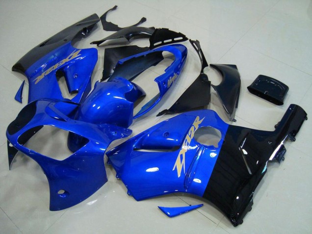 Blau Schwarz 2000-2001 ZX12R Motorrad Verkleidung