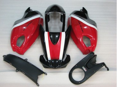 Schwarz Rot 796 2008-2012 Ducati Monster 696 Motorrad Verkleidung