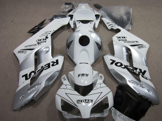 Silber Repsol 2004-2005 CBR1000RR Motorrad Verkleidung